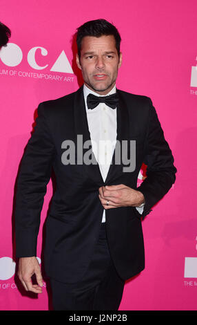 Los Angeles, Kalifornien, USA. 29. April 2017. Ricky Martin 85 2017 MOCA Gala am tThe Geffen Contemporary im MOCA in Los Angeles angekommen. 29. April 2017. Bildnachweis: Longifilis / USA/Alamy Live News Stockfoto