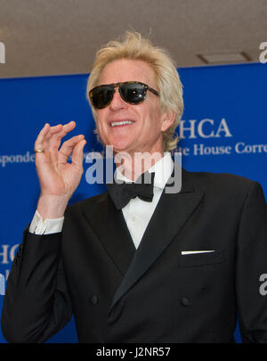 Washington, uns. 29. April 2017. Schauspieler Matthew Modine kommt für die 2017 White House Correspondents Association Annual Dinner im Washington Hilton Hotel am Samstag, 29. April 2017. Bildnachweis: Ron Sachs/CNP - kein Draht-SERVICE - Foto: Ron Sachs/Consolidated/Dpa/Alamy Live News Stockfoto