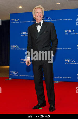 Washington, uns. 29. April 2017. Schauspieler Matthew Modine kommt für die 2017 White House Correspondents Association Annual Dinner im Washington Hilton Hotel am Samstag, 29. April 2017. Bildnachweis: Ron Sachs/CNP - kein Draht-SERVICE - Foto: Ron Sachs/Consolidated/Dpa/Alamy Live News Stockfoto