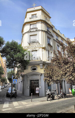 Madrid, Spanien - 5. September 2016: Der Scientology-Kirche in Madrid Stockfoto