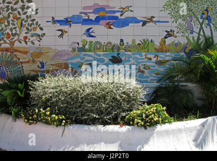 Loro Sexi Vogelpark, Almunecar, Grenada Provinz, Andalusien, Costa Tropical, Spanien, Europa Stockfoto