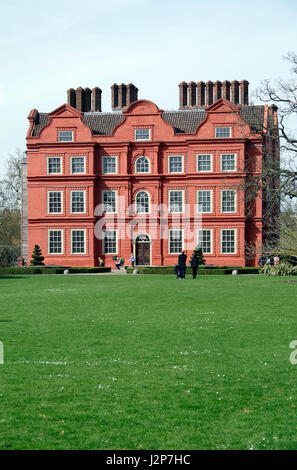 Kew Palace, the Dutch House, auf dem Gelände des Royal Botanical Gardens, Kew, Surrey. Stockfoto