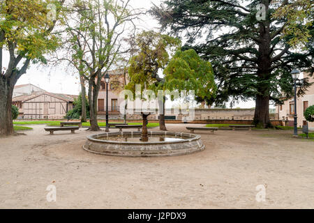 Plaza De La Merced de Segovia. Kastilien-León, España. Stockfoto