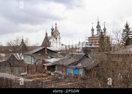 Goldenen Ring von Russland. Im Gebiet von Erzengel Michael Kloster in Jurjew-Polsky Stockfoto