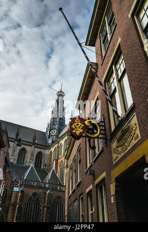 Grote Kerk, Haarlem, Niederlande Stockfoto