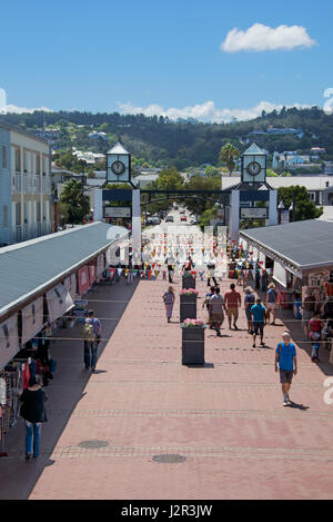 Waterfront Knysna Quays Knysna Garden Route in Südafrika Stockfoto