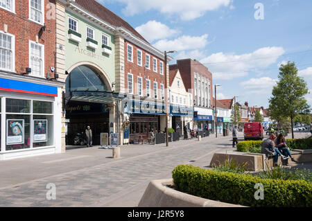 Leys Avenue, Letchworth Garden City, Hertfordshire, England, Vereinigtes Königreich Stockfoto