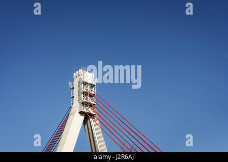 Nahaufnahme von der Obere Argen-Viadukt in Wangen, Allgäu, Deutschland Stockfoto