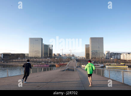 Die Bibliothèque Nationale de France, der französischen Nationalbibliothek, Paris, Frankreich Stockfoto