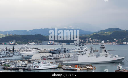 Italienische Marine in La Spezia Stockfoto