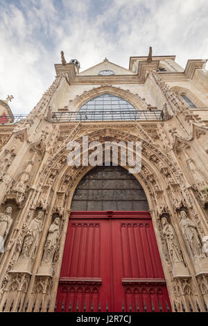 Die Kirche von Saint-Merri, Paris, Frankreich Stockfoto