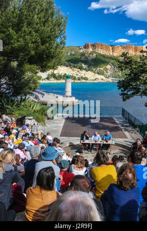 Printemps du Livre, Cassis 1. Mai 2017 Stockfoto