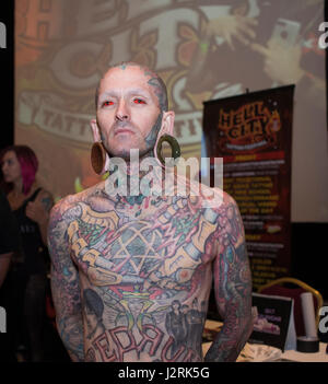 Hölle Stadt tattoo Festival Stockfoto