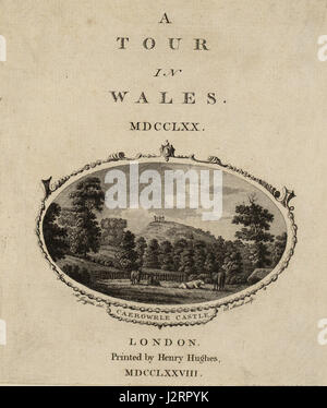 Eine Tour in Wales Titel 02536 Stockfoto