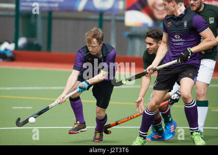 Weetwood Spielfelder - Christie-Meisterschaften - Leeds, Liverpool & Manchester University Stockfoto