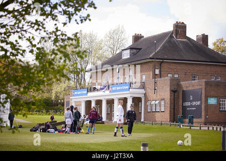 Weetwood Spielfelder - Christie-Meisterschaften - Leeds, Liverpool & Manchester University Stockfoto