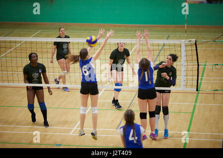 Weetwood Spielfelder - Christie-Meisterschaften - Leeds, Liverpool & Manchester University Stockfoto