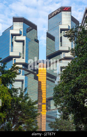 Lippo Centre, Admiralität, Hongkong Stockfoto