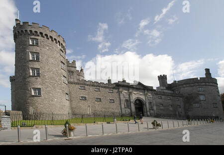 Kilkenny Castle, die Burg in der Stadt von Kilkenny, Irland. Stockfoto