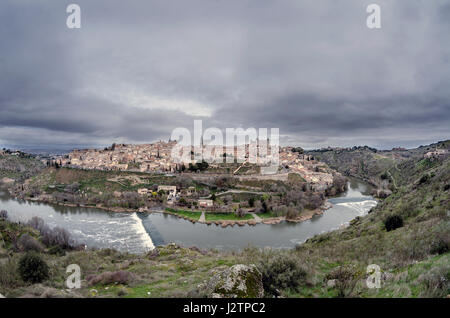 Toledo Spanisch ist eine Stadt und Gemeinde im Zentrum Spaniens gelegen, ist die Hauptstadt der Provinz Toledo sowie der autonomen Commun Stockfoto