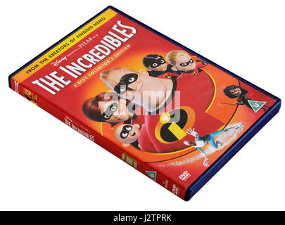 Die Unglaublichen - The Incredibles-DVD Stockfoto