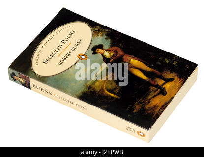 Ausgewählte Gedichte von Robert Burns Stockfoto