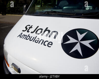 A St John Ambulance Stockfoto