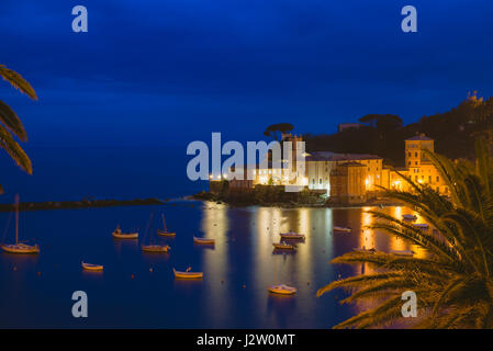 Sestri Levante, Bucht der Stille, Genua, Ligurien, Italien Stockfoto