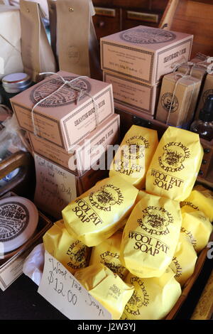 Sovereign Hill, Ballarat, Victoria. Ein Freilichtmuseum und Geschichtspark in Golden Point, einem Vorort von Ballarat. Sovereign Hill zeigt Ballarats fi Stockfoto