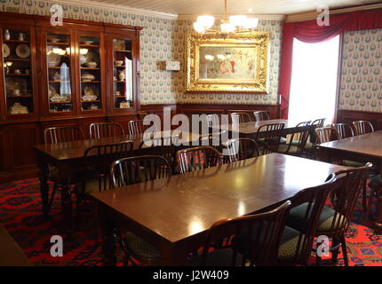 Sovereign Hill, Ballarat, Victoria. Ein Freilichtmuseum und Geschichtspark in Golden Point, einem Vorort von Ballarat. Sovereign Hill zeigt Ballarats fi Stockfoto