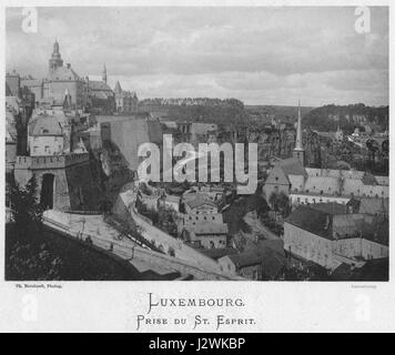 Ch Bernhoeft 1891 GD Luxemburg 04 Pl 1 Stockfoto