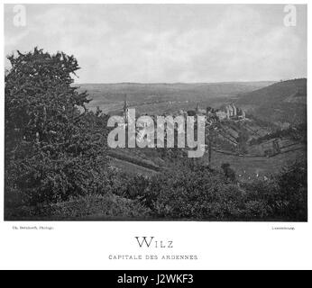 Ch Bernhoeft 1891 GD Luxemburg 20 Pl 4.2 Wiltz Stockfoto