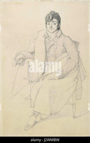 Charles Dupaty (1771-1825) von Kreis von Jean-Auguste-Dominique Ingres, Stockfoto
