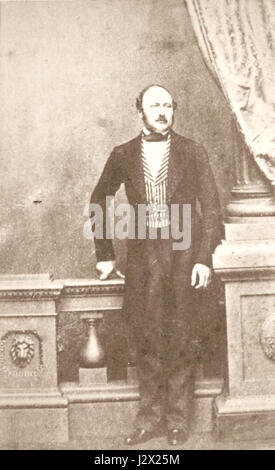 Albert, Prinz Consort, war der Ehemann der britischen Königin Victoria. Er spielte eine wichtige Rolle in der britischen Monarchie, unterstützte seine Frau in ihrer Herrschaft und trug zu verschiedenen kulturellen, wissenschaftlichen und sozialen Fortschritten während der viktorianischen Ära bei. Stockfoto