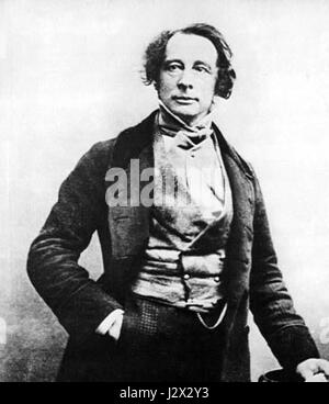 Charles Dickens 1850 Stockfoto