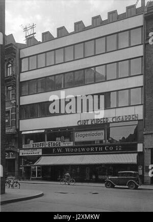 AHW Kaufhaus Woolworth Petersstr 28 Leipzig 1932 Stockfoto
