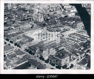 Luftbild von Odessa Stadtzentrum 1941 Stockfoto