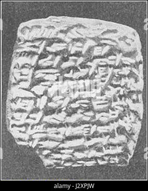 Die Amarna-Briefe sind eine Sammlung diplomatischer Korrespondenz aus dem 14. Jahrhundert v. Chr., geschrieben in Keilschrift auf Tontafeln. Diese Briefe, die zwischen dem ägyptischen Pharao Aschenaten und verschiedenen Herrschern des alten Nahen Ostens ausgetauscht wurden, geben Einblicke in die politische Landschaft der Zeit. Stockfoto