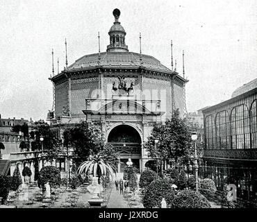 Arwed Rossbach Und Seine Bauten, Berlin 1904, Leipzig Alberthalle Stockfoto