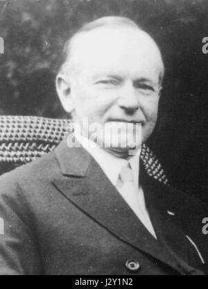 Calvin Coolidge, 1928 Stockfoto