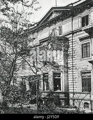 Arwed Rossbach Und Seine Bauten, Berlin 1904, Leipzig Villa Holstein Stockfoto