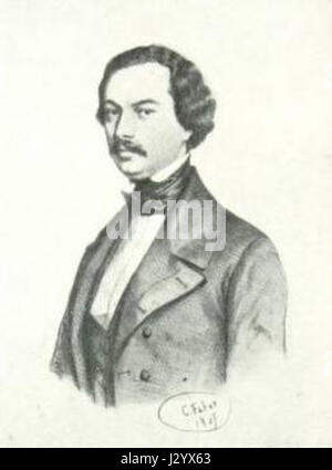 Auguste Maquet 1847 Stockfoto