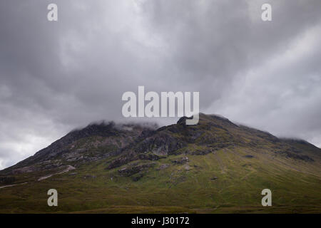 Landschaft auf Creise und Meall ein Bhuiridh bei Glen Coe in den schottischen Highlands. Stockfoto