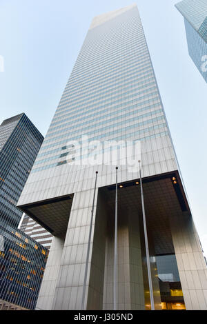 Das Citigroup Center (ehemals Citicorp Center und jetzt bekannt als seine Adresse, 601 Lexington Avenue) Büroturm in Midtown Manhattan in New York City. Stockfoto