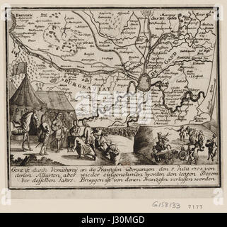 *Burgraviat de Gand* bezieht sich auf den historischen Verwaltungsbezirk Gent in Belgien. Dieses Gebiet hatte im Mittelalter eine wichtige politische und militärische Bedeutung und diente als zentrales Verwaltungszentrum für die Region unter verschiedenen Herrschern. Stockfoto