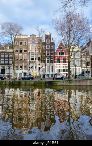 Amsterdam-Reflexionen Stockfoto