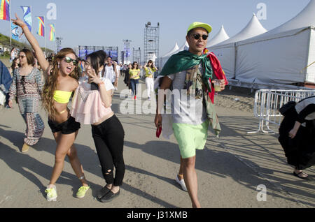 Tokio, Japan. 30. April 2017. Menschen bei EDC Japan 2017. Foto von: Ramiro Agustin Vargas Tabares Credit: Ramiro Agustin Vargas Tabares/ZUMA Draht/Alamy Live-Nachrichten Stockfoto