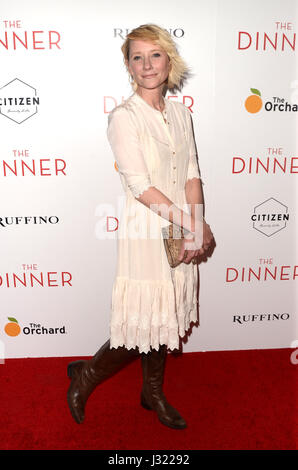 Beverly Hills, Kalifornien, USA. 1. Mai 2017. Anne Heche an das Abendessen in Los Angeles Premiere am WGA Theater in Beverly Hills, Kalifornien am 1. Mai 2017. Bildnachweis: David Edwards/Medien Punch/Alamy Live-Nachrichten Stockfoto