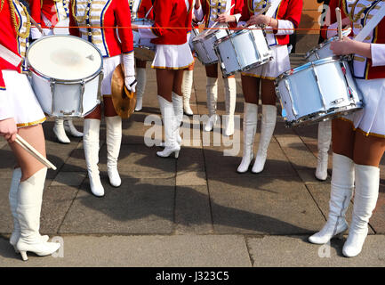 Petersburg, Russische Föderation. 1. Mai 2017. 1. Mai Feier des Labor Day in St. Petersburg, Russland, 1. Mai 2017. Bildnachweis: Roman Vondrous/CTK Foto/Alamy Live-Nachrichten Stockfoto