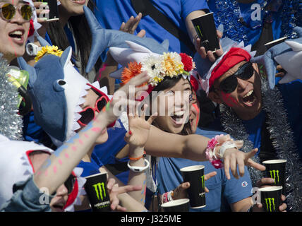 Tokio, Japan. 30. April 2017. Marktkapazitäten während der EDC-Japan am Sonntag, 30. April 2017. Foto von: Ramiro Agustin VArgas Tabares Credit: Ramiro Agustin Vargas Tabares/ZUMA Draht/Alamy Live-Nachrichten Stockfoto